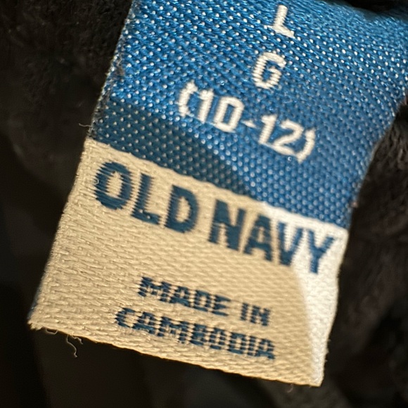 Old Navy Girls Black Sweatpants Size US Large (10-12) - Picture 3 of 3